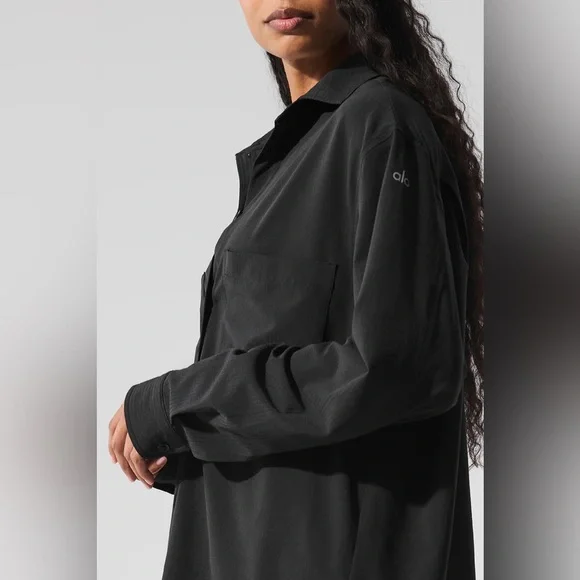 Alo Yoga Dreamscape Button Down Long Sleeve Top Tops